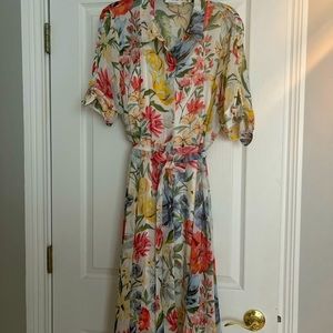 Calvin Klein Floral midi length summer dress